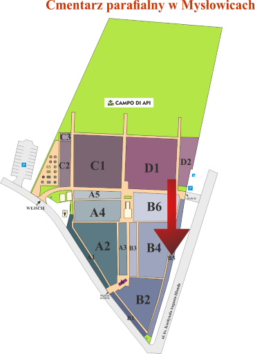 Brak mapy sektorowej