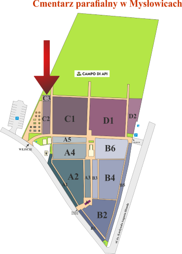 Brak mapy sektorowej