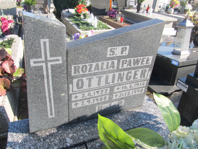 Rozalia Ottlinger 1922 Mysłowice Brzęczkowice - Grobonet - Wyszukiwarka osób pochowanych