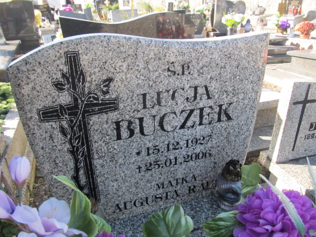 Łucja Buczek 1927 Mysłowice Brzęczkowice - Grobonet - Wyszukiwarka osób pochowanych