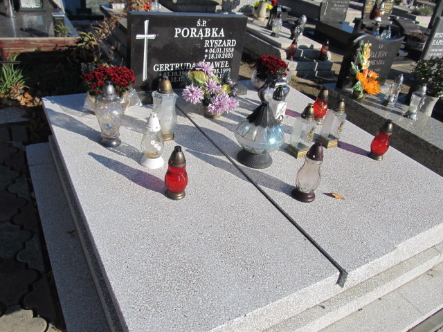 Grób Ryszard Porąbka