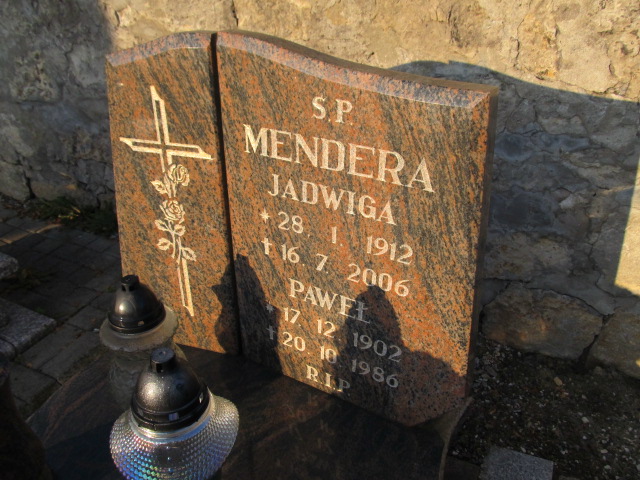 Paweł Mendera 1902 Mysłowice Brzęczkowice - Grobonet - Wyszukiwarka osób pochowanych