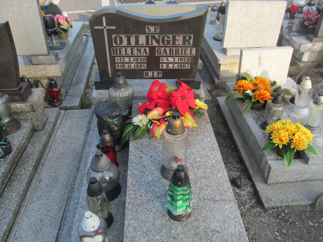 Grób Gabriel Otlinger