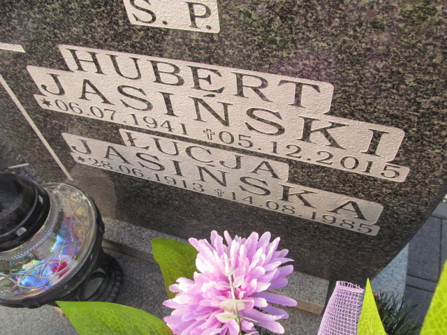 Hubert Jasiński 1941 Mysłowice Brzęczkowice - Grobonet - Wyszukiwarka osób pochowanych