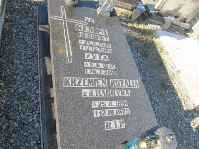Herbert Kempa 1929 Mysłowice Brzęczkowice - Grobonet - Wyszukiwarka osób pochowanych