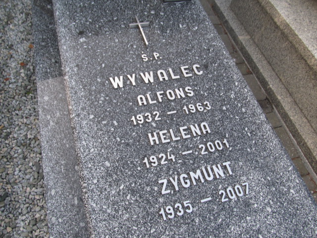 Alfons Wywalec 1932 Mysłowice Brzęczkowice - Grobonet - Wyszukiwarka osób pochowanych