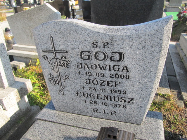 Jadwiga Goj 1924 Mysłowice Brzęczkowice - Grobonet - Wyszukiwarka osób pochowanych