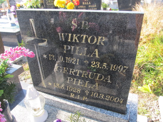 Wiktor Piela 1921 Mysłowice Brzęczkowice - Grobonet - Wyszukiwarka osób pochowanych