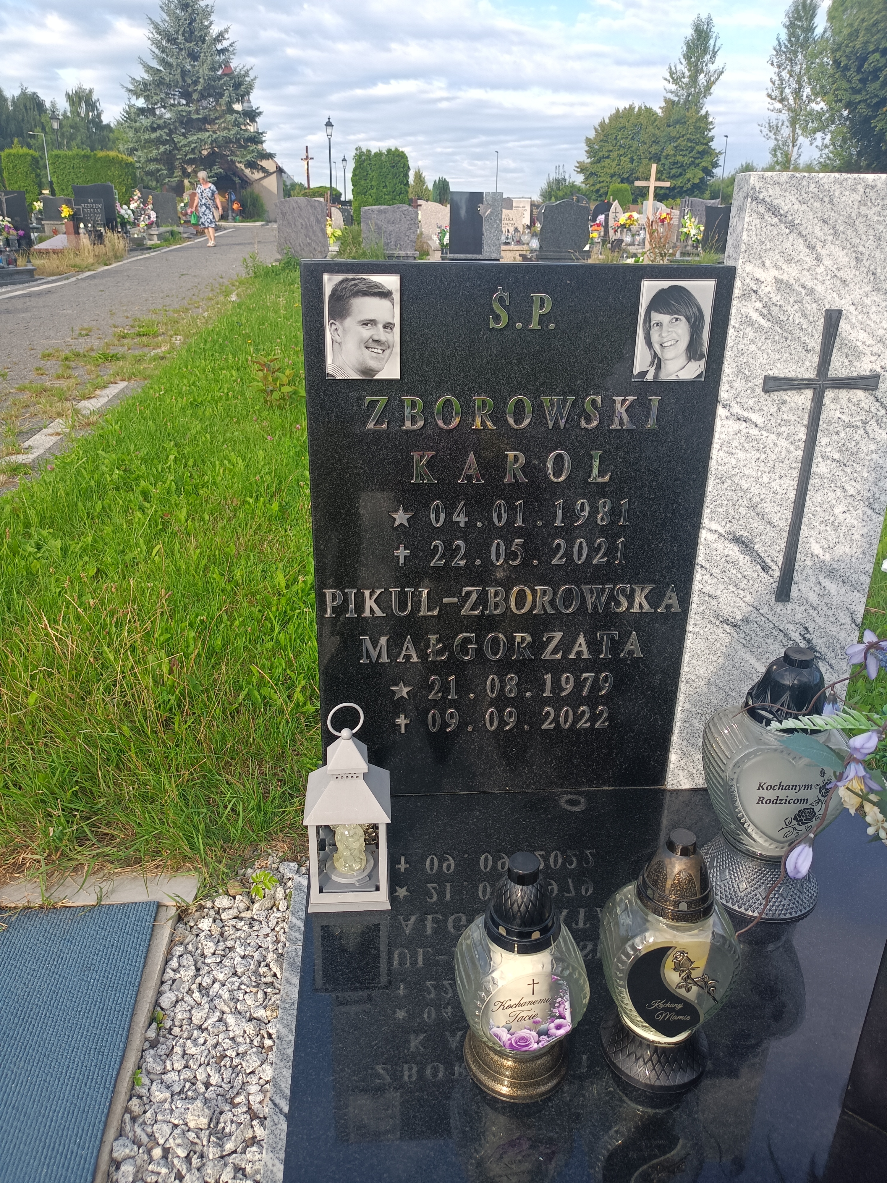 Grób Karol Zborowski