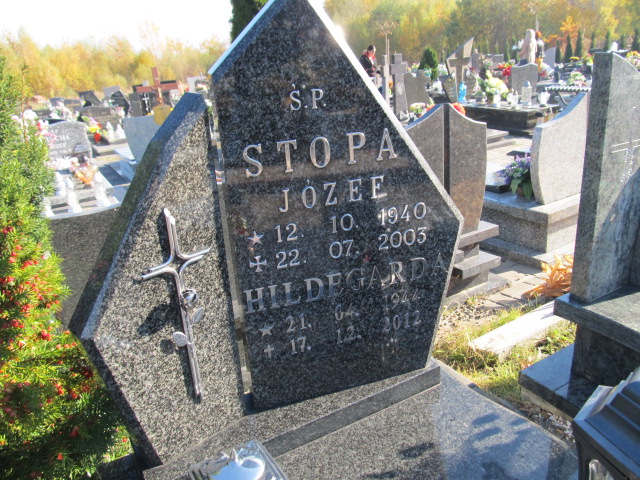 Hildegarda Stopa 1944 Mysłowice Brzęczkowice - Grobonet - Wyszukiwarka osób pochowanych