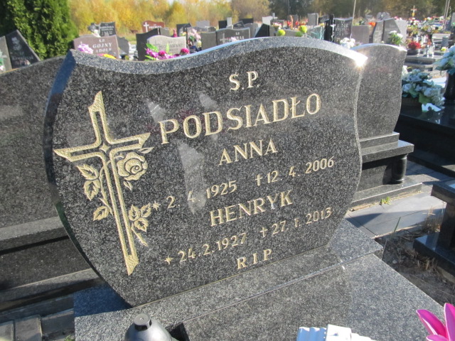 Anna Podsiadło 1925 Mysłowice Brzęczkowice - Grobonet - Wyszukiwarka osób pochowanych