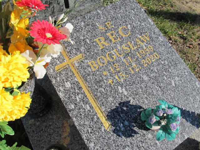 Bogusław Rec 1959 Mysłowice Brzęczkowice - Grobonet - Wyszukiwarka osób pochowanych