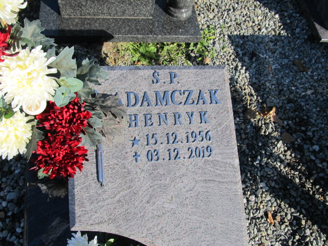 Henryk Adamczak 1956 Mysłowice Brzęczkowice - Grobonet - Wyszukiwarka osób pochowanych