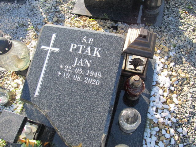 Jan Ptak 1949 Mysłowice Brzęczkowice - Grobonet - Wyszukiwarka osób pochowanych